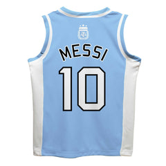 Lionel Messi Argentina National Team Vive La Fete Mesh Basketball Jersey / Soccer For sale