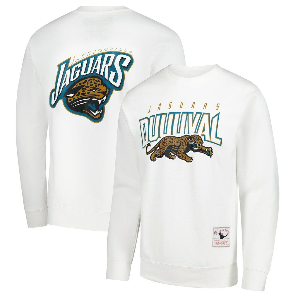 NFL Jacksonville Jaguars Duval Classic Logos Pullover Sweatshirt