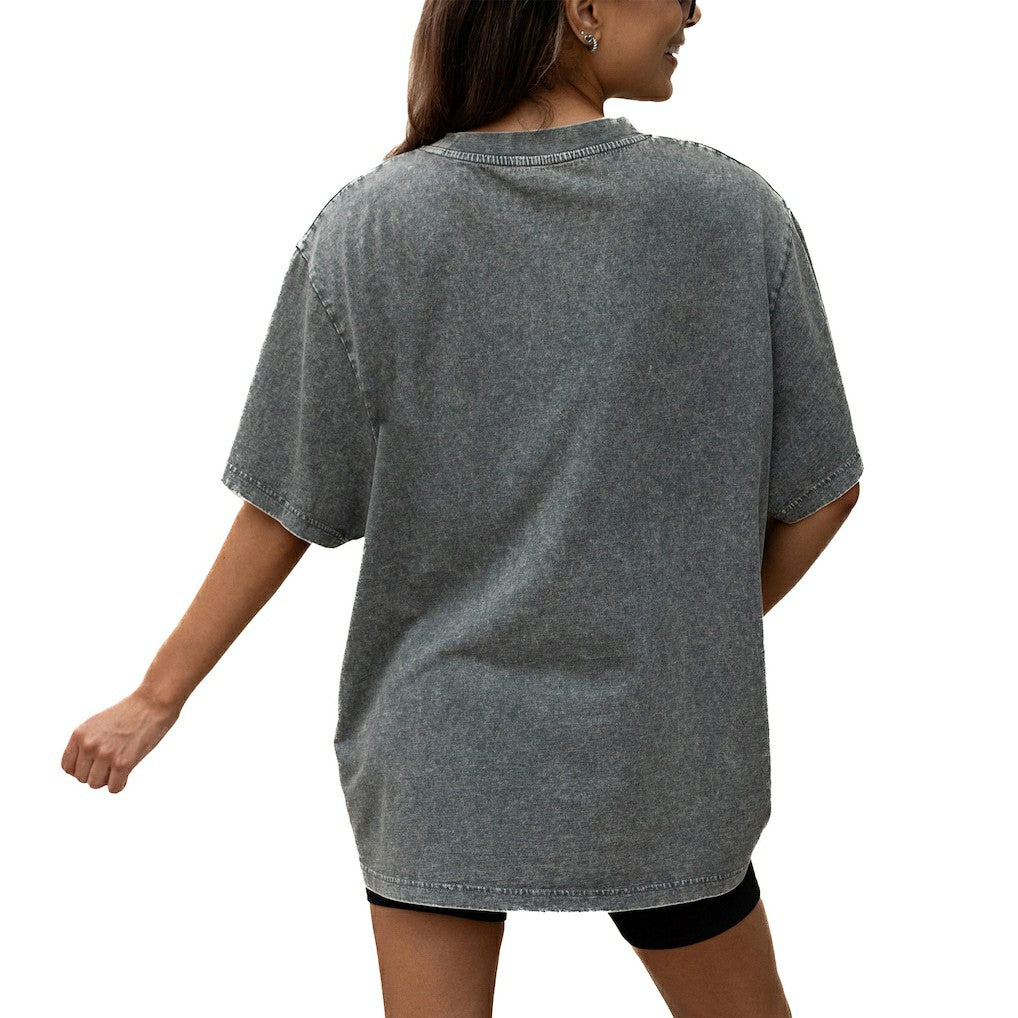 NFL Cleveland Browns Gameday Couture Women's Throwback Oversized Snow Wash T-Shirt