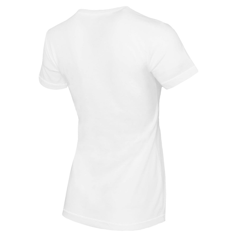 Milwaukee Brewers Tiny Turnip Women's Logo Grid T-Shirt - White