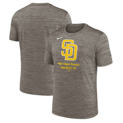 San Diego Padres Velocity Dri-FIT T-Shirt - Brown | Nike