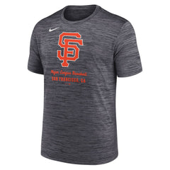 San Francisco Giants Velocity Dri-FIT T-Shirt - Black | Nike