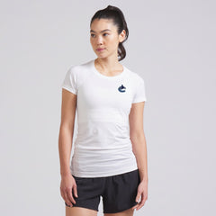 Vancouver Canucks lululemon Women's Swiftly Tech Short-Sleeve Shirt 2.0