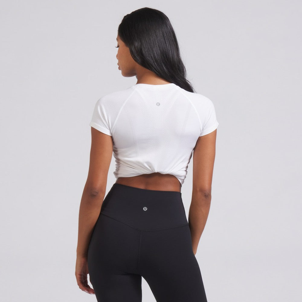 Boston Bruins lululemon Women's Swiftly Tech Short-Sleeve Shirt 2.0