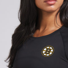 Boston Bruins lululemon Women's Swiftly Tech Short-Sleeve Shirt 2.0