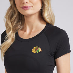 Chicago Blackhawks lululemon Women's Swiftly Tech Short-Sleeve Shirt 2.0