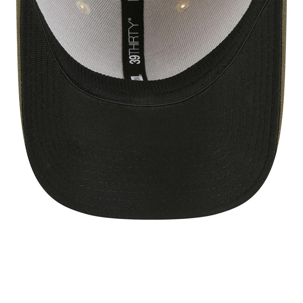 Los Angeles Angels 2025 Armed Forces Day 39THIRTY Flex Hat - Light Beige/Olive | New Era