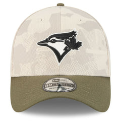Toronto Blue Jays 2025 Armed Forces Day 39THIRTY Flex Hat - Light Beige/Olive | New Era