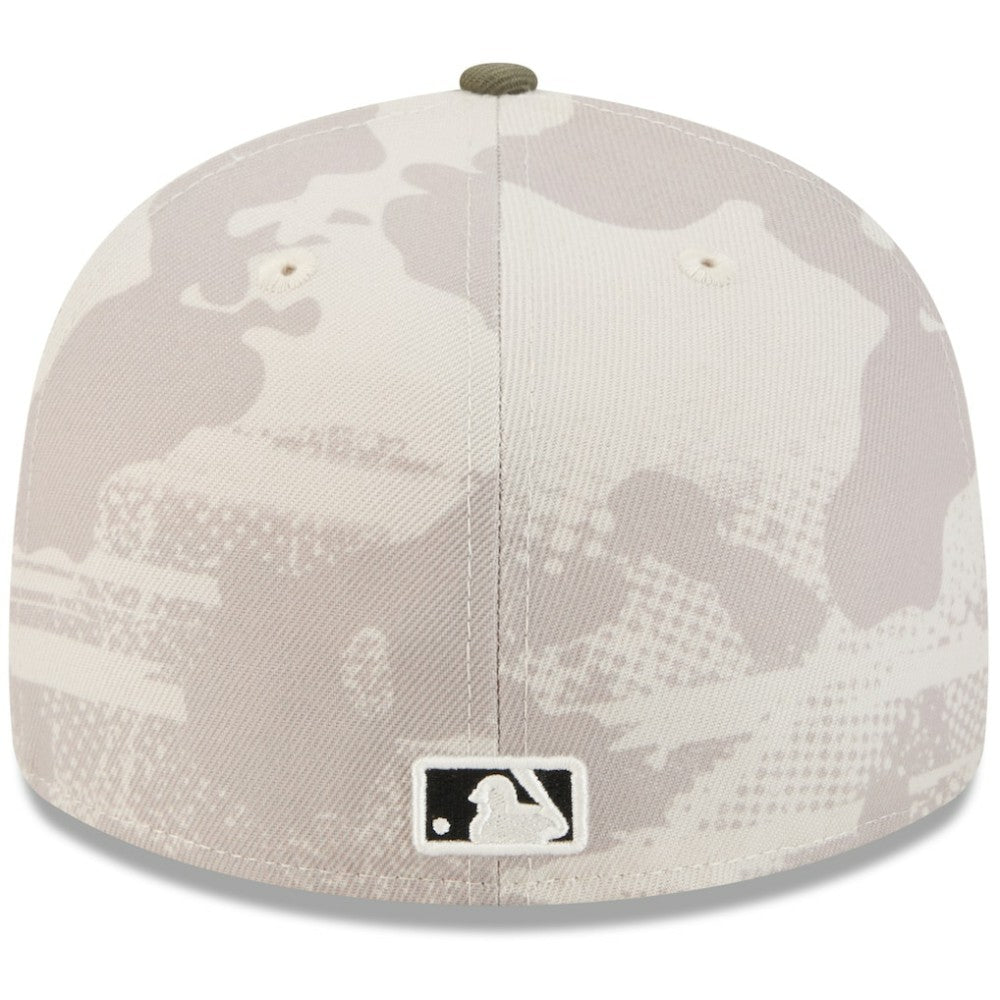Minnesota Twins 2025 Armed Forces Day 59FIFTY Fitted Hat - Light Beige/Olive | New Era