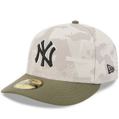 New York Yankees 2025 Armed Forces Day 59FIFTY Fitted Hat - Light Beige/Olive | New Era