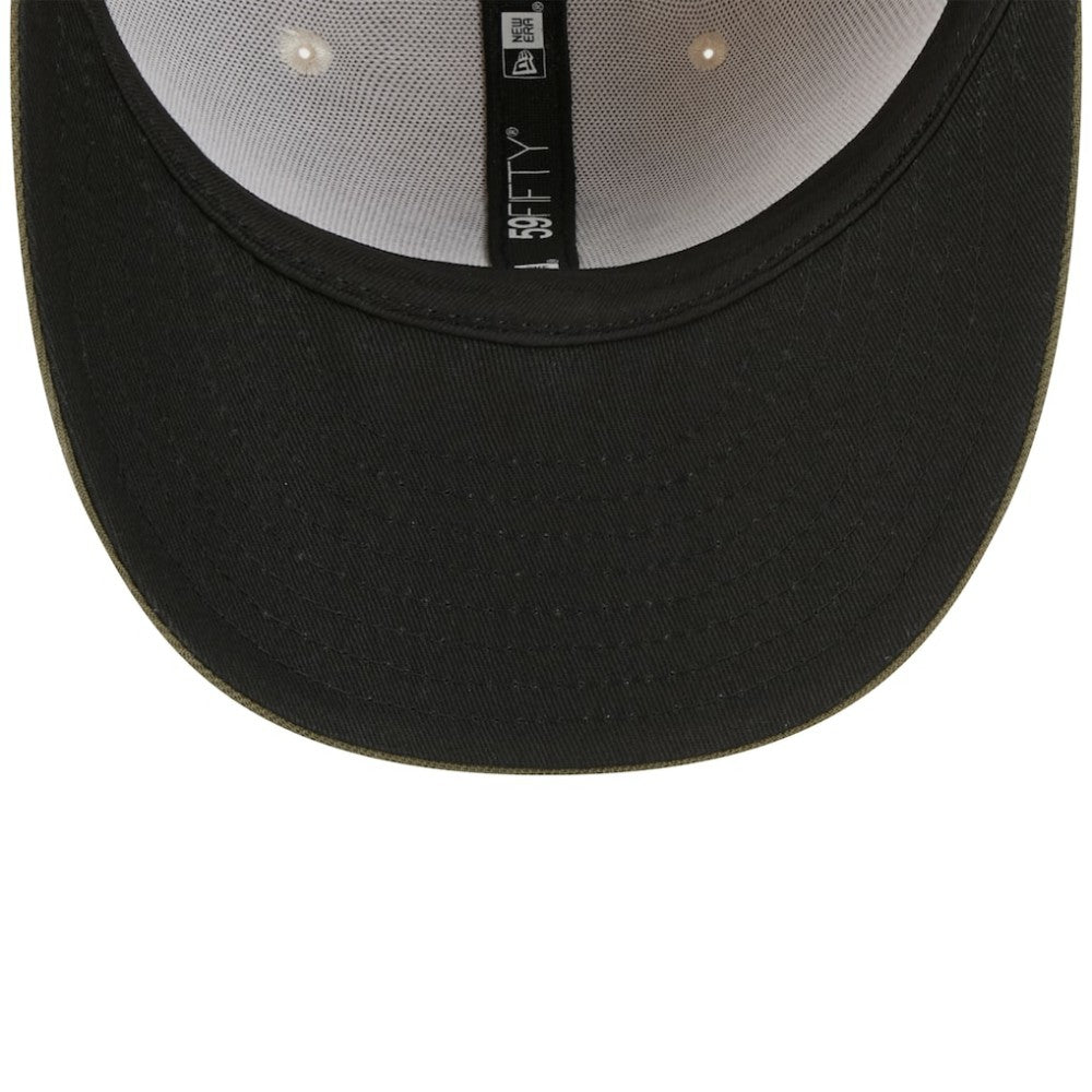 New York Yankees 2025 Armed Forces Day 59FIFTY Fitted Hat - Light Beige/Olive | New Era