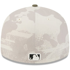 Pittsburgh Pirates 2025 Armed Forces Day 59FIFTY Fitted Hat - Light Beige/Olive | New Era