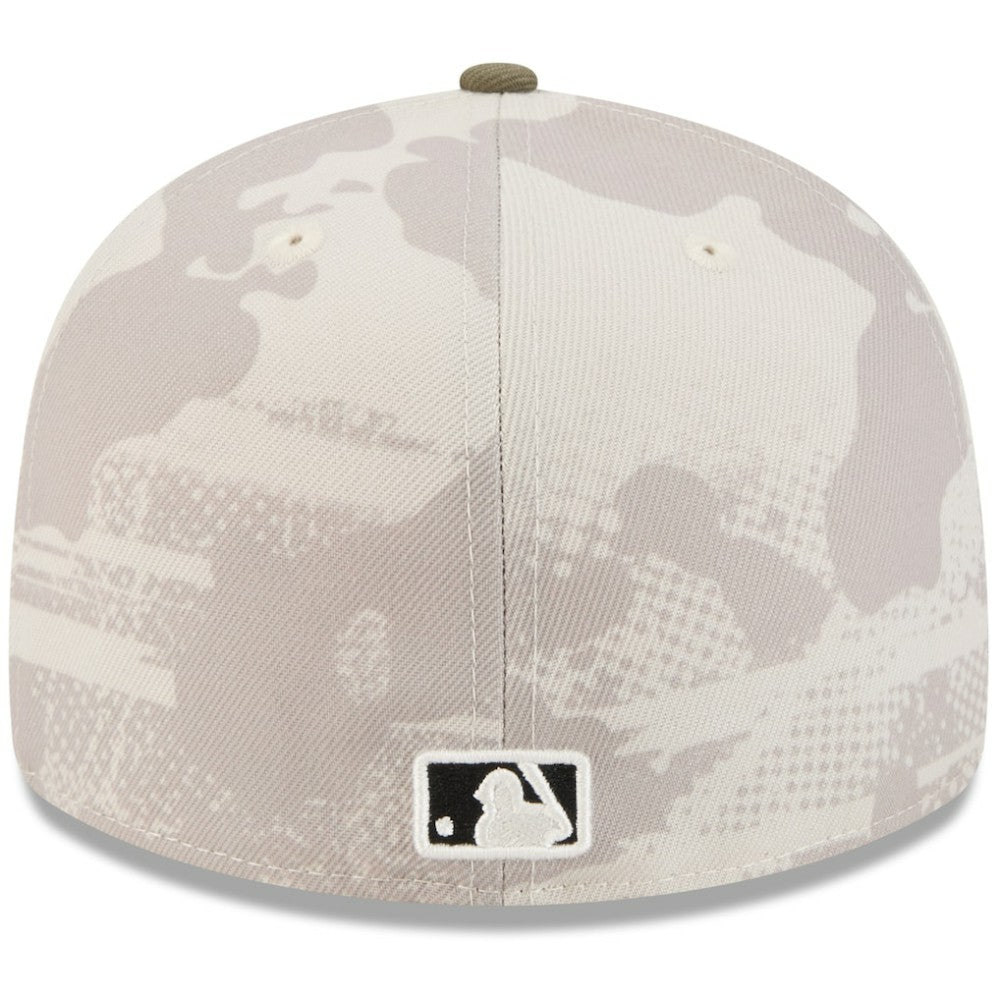 San Francisco Giants 2025 Armed Forces Day 59FIFTY Fitted Hat - Light Beige/Olive | New Era