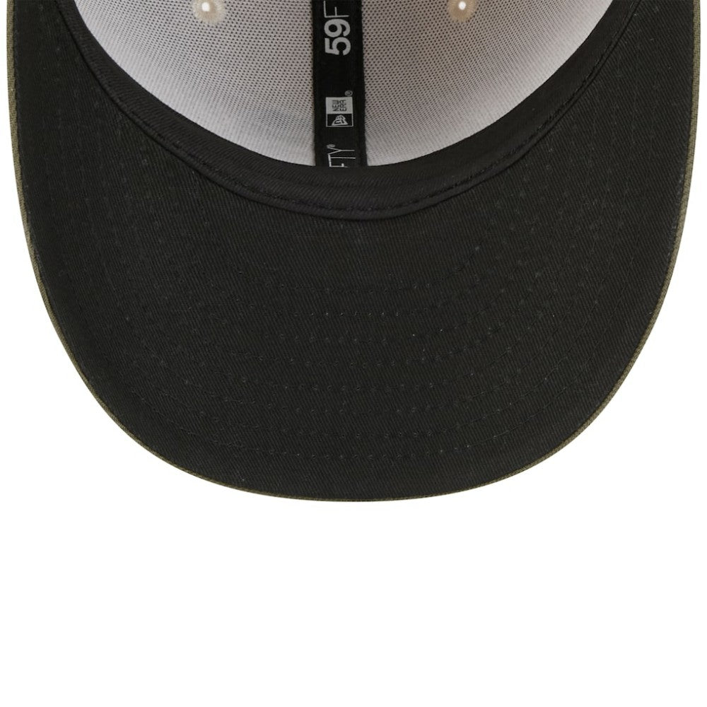 San Francisco Giants 2025 Armed Forces Day 59FIFTY Fitted Hat - Light Beige/Olive | New Era