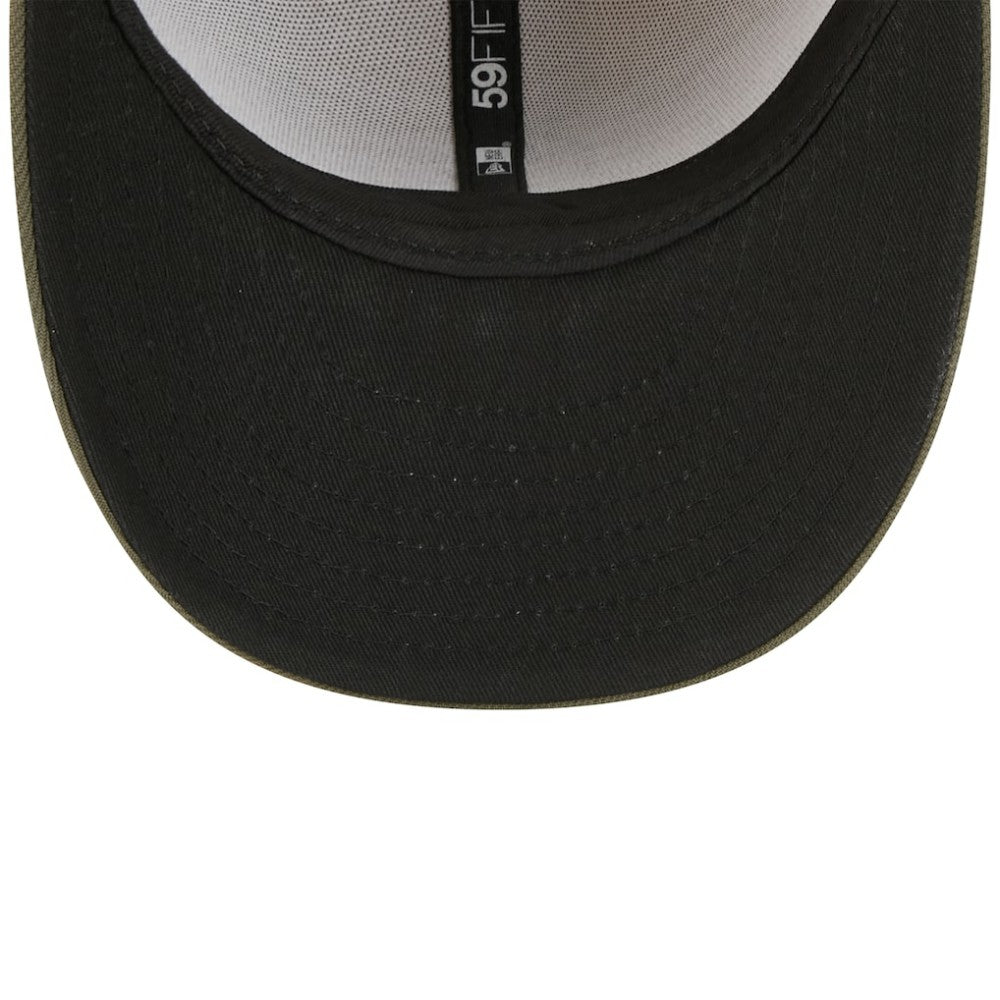St. Louis Cardinals 2025 Armed Forces Day 59FIFTY Fitted Hat - Light Beige/Olive | New Era