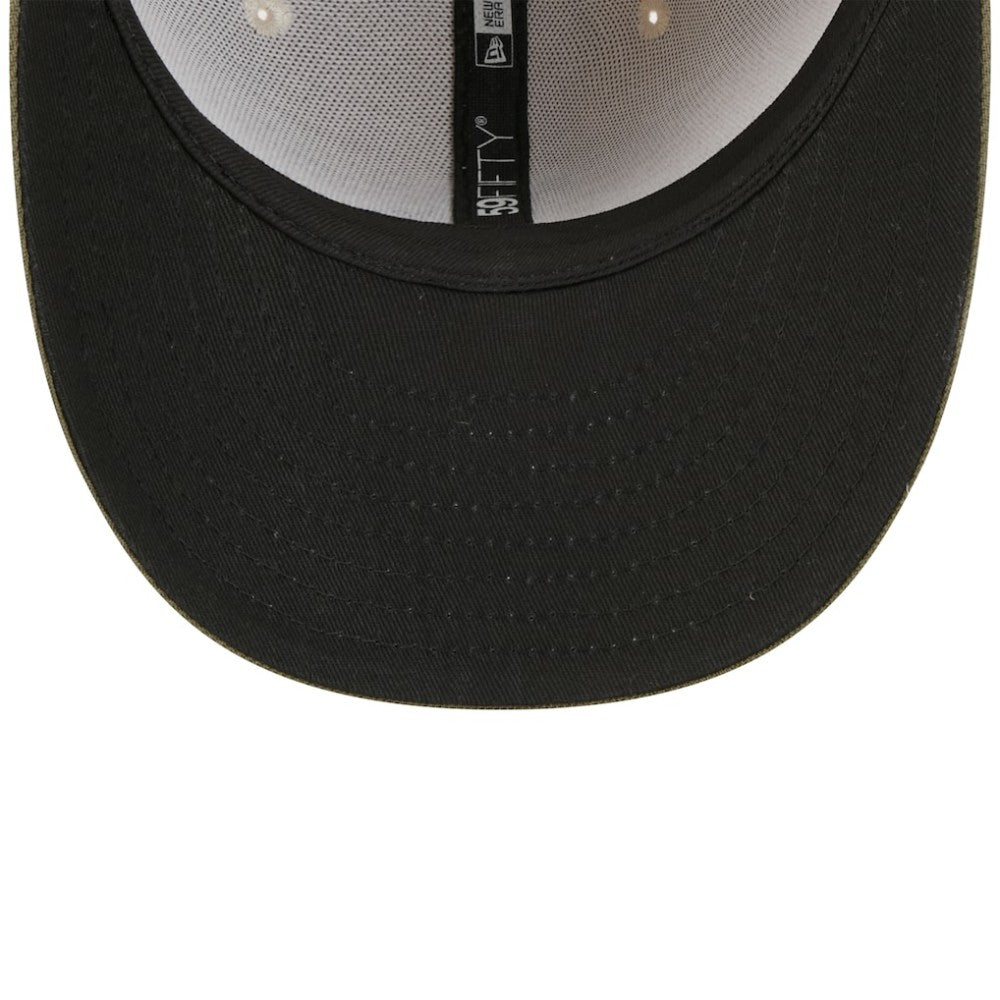 Boston Red Sox 2025 Armed Forces Day 59FIFTY Fitted Hat - Light Beige/Olive | New Era