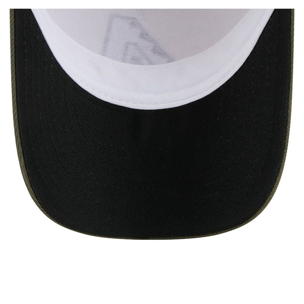 Arizona Diamondbacks 2025 Armed Forces Day 9FORTY M-Crown A-Frame Adjustable Hat - Light Beige/Olive | New Era