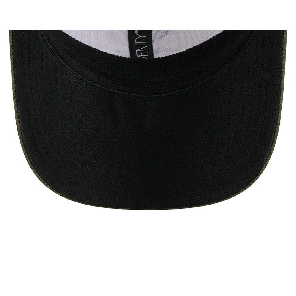 Chicago White Sox 2025 Armed Forces Day 9SEVENTY Stretch-Snap Hat - Light Beige/Olive | New Era