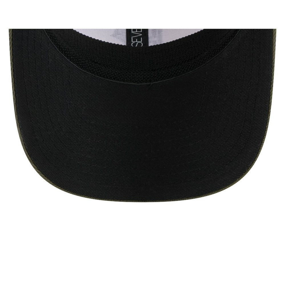 Pittsburgh Pirates 2025 Armed Forces Day 9SEVENTY Stretch-Snap Hat - Light Beige/Olive | New Era