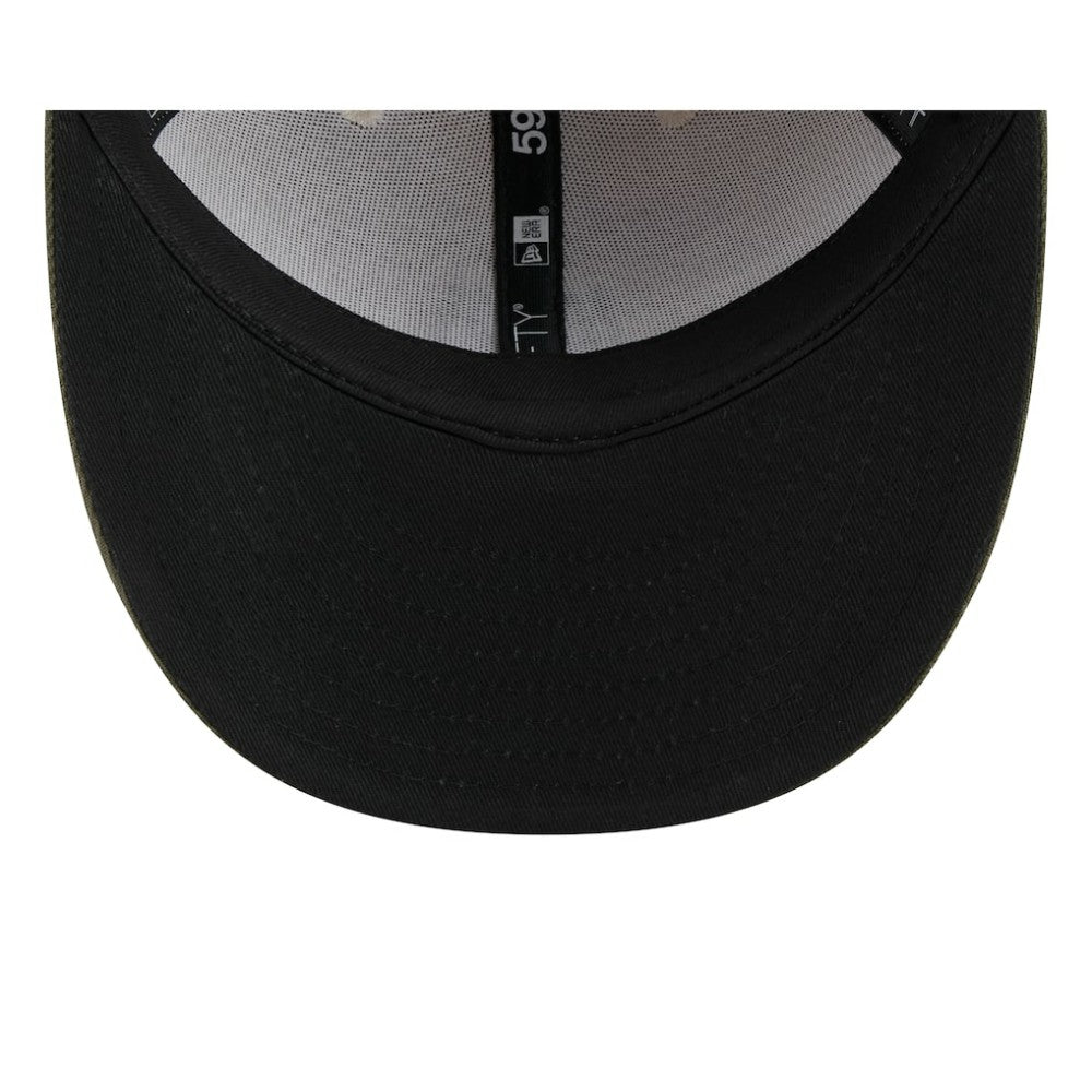 Minnesota Twins 2025 Armed Forces Day Low Profile 59FIFTY Fitted Hat - Light Beige/Olive | New Era