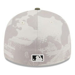 San Francisco Giants 2025 Armed Forces Day Low Profile 59FIFTY Fitted Hat - Light Beige/Olive | New Era