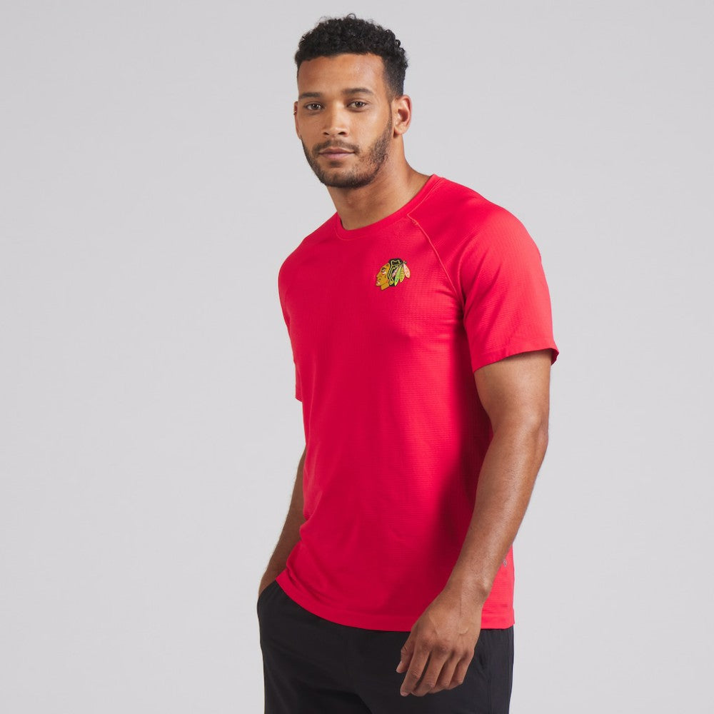Chicago Blackhawks lululemon Metal Vent Tech Short-Sleeve Shirt