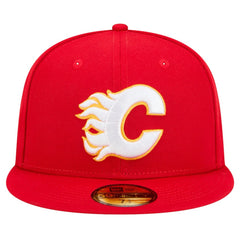 Calgary Flames New Era Core 59FIFTY Fitted Hat