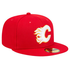 Calgary Flames New Era Core 59FIFTY Fitted Hat