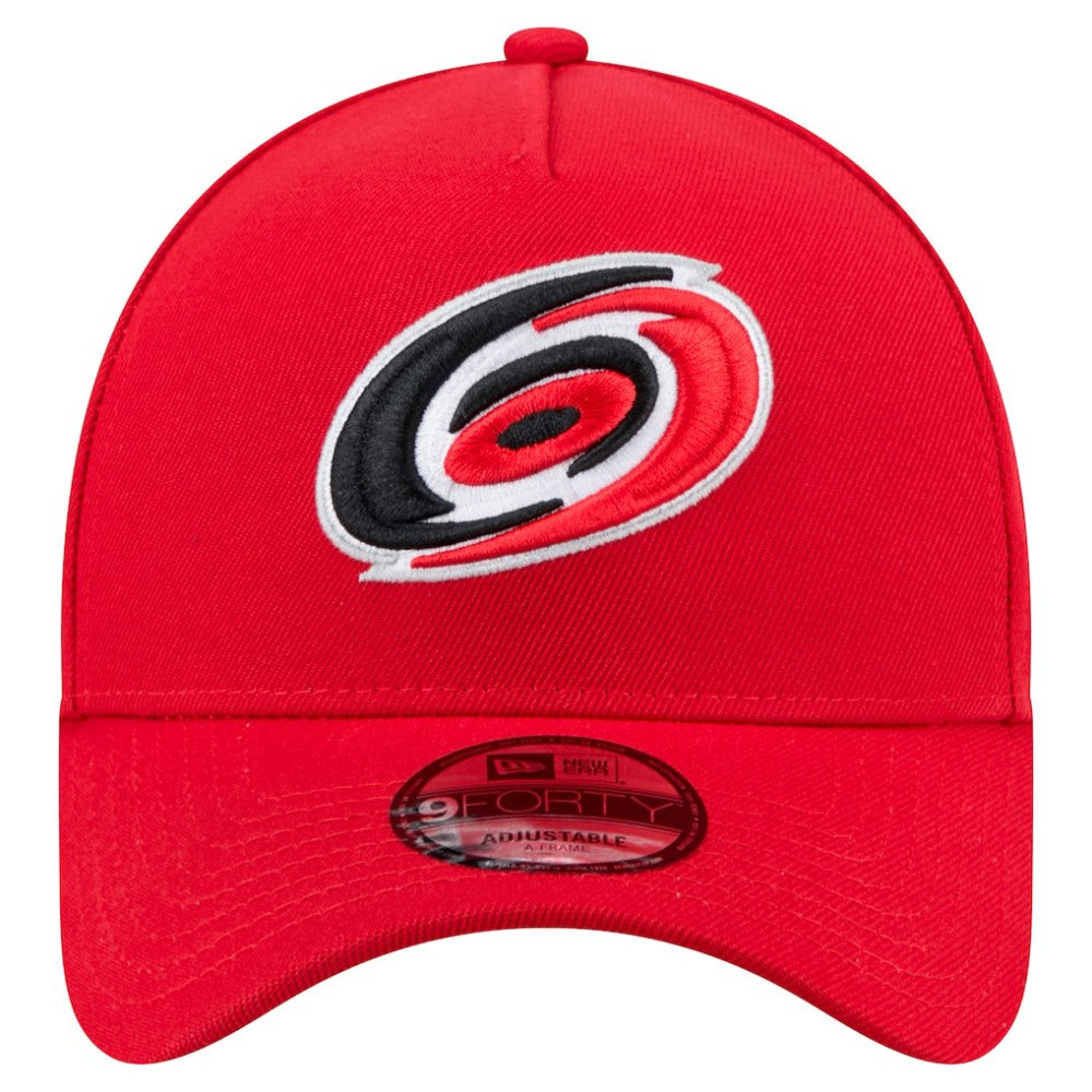 Carolina Hurricanes New Era Core A-Frame 9FORTY Adjustable Hat