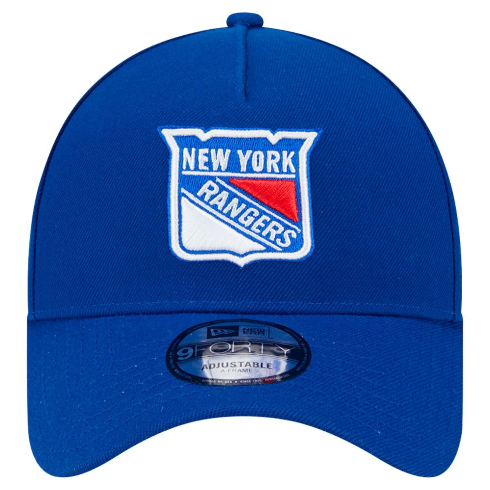 New York Rangers New Era Core A-Frame 9FORTY Adjustable Hat
