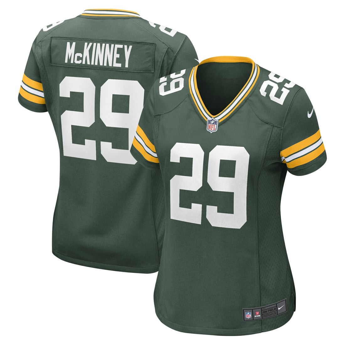 NFL Green Bay Packers Xavier McKinney  Women's Team Game Jersey