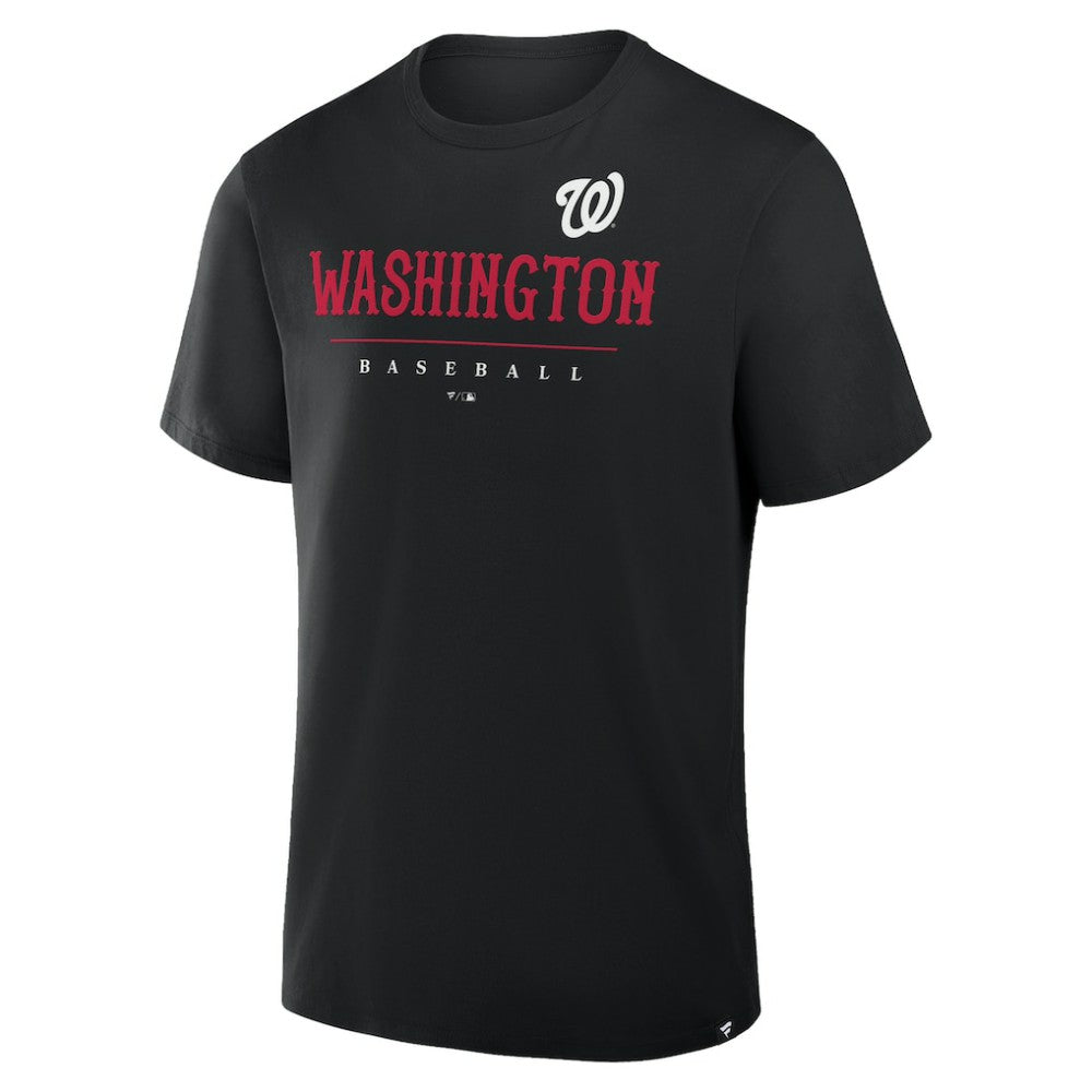 Washington Nationals Color Pop Legacy Clubhouse T-Shirt - Black