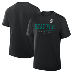 Seattle Mariners Color Pop Legacy Clubhouse T-Shirt - Black