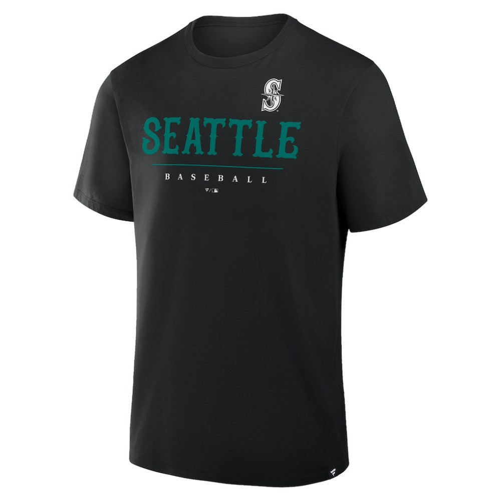 Seattle Mariners Color Pop Legacy Clubhouse T-Shirt - Black