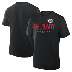 Cincinnati Reds Color Pop Legacy Clubhouse T-Shirt - Black