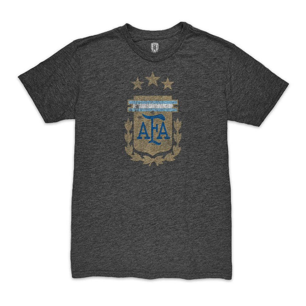 Enzo Fernández Argentina National Team 1863FC Player Vintage Tri-Blend T-Shirt / Soccer Outlet