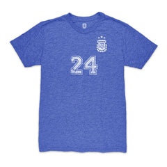 Enzo Fernández Argentina National Team 1863FC Player Vintage Tri-Blend T-Shirt / Soccer Hot sale