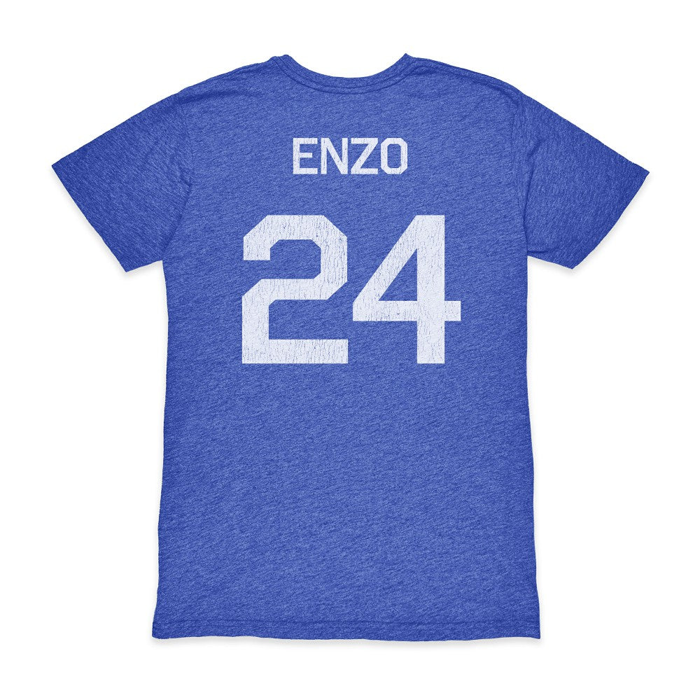 Enzo Fernández Argentina National Team 1863FC Player Vintage Tri-Blend T-Shirt / Soccer Hot sale