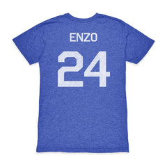 Enzo Fernández Argentina National Team 1863FC Player Vintage Tri-Blend T-Shirt / Soccer Hot sale