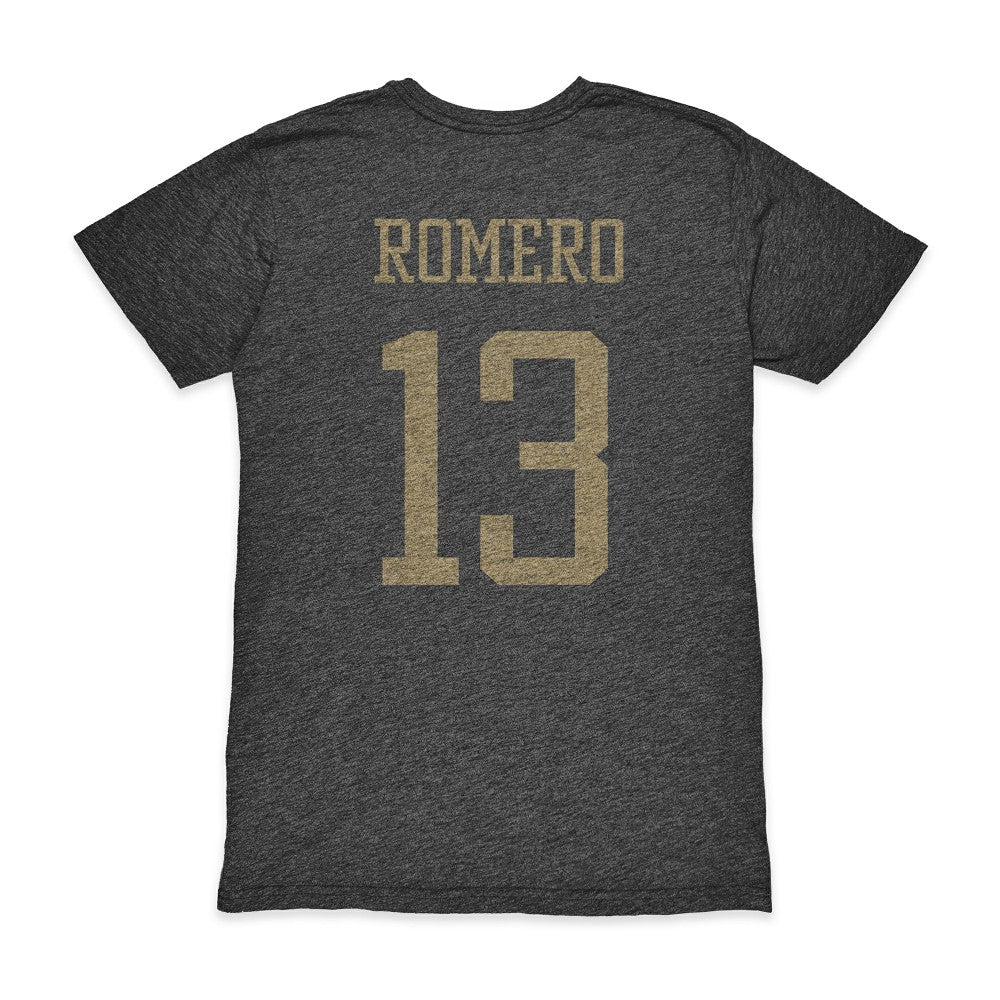 Cristian Romero Argentina National Team 1863FC Player Vintage Tri-Blend T-Shirt / Soccer Sale