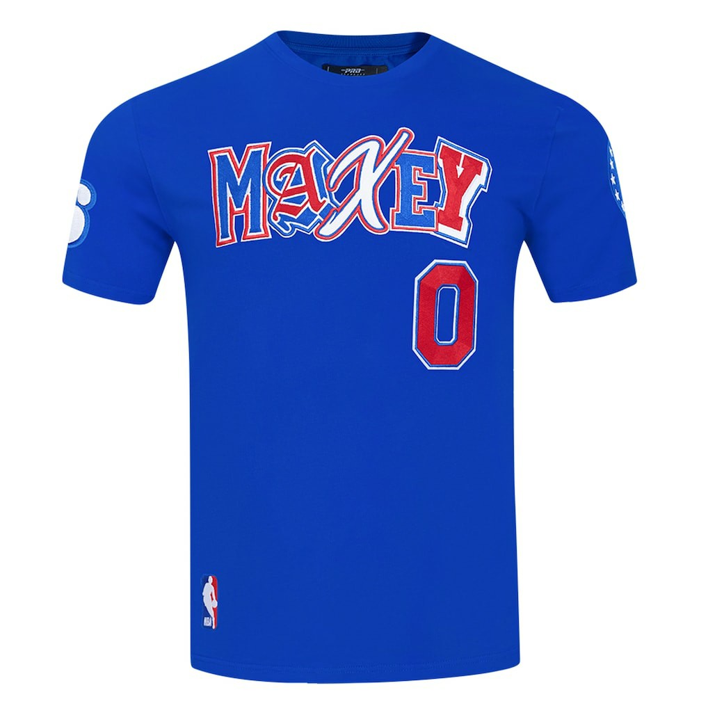 Tyrese Maxey Philadelphia 76ers Pro Standard City Ransom T-Shirt - Royal on sale