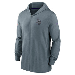 NFL Minnesota Vikings 2022/23 Sideline Pop Performance Full-Zip Hoodie