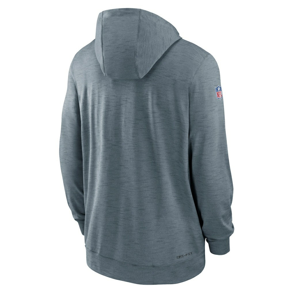 NFL Minnesota Vikings 2022/23 Sideline Pop Performance Full-Zip Hoodie