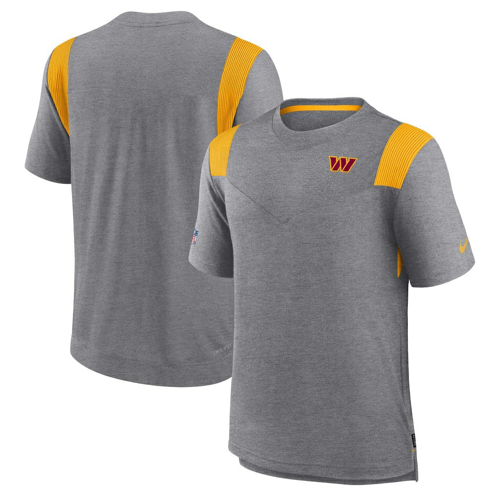 NFL Washington Commanders Sideline Tonal Logo Performance Player T-Shirt