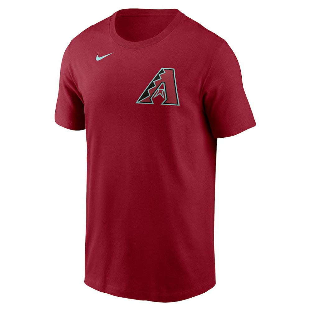 Corbin Carroll Arizona Diamondbacks Fuse Name & Number T-Shirt - Red | Nike