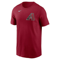 Corbin Carroll Arizona Diamondbacks Fuse Name & Number T-Shirt - Red | Nike
