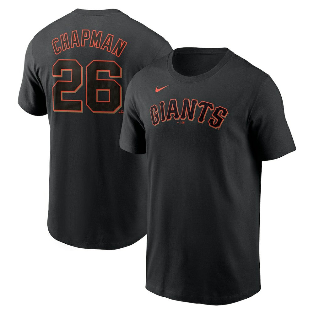 Matt Chapman San Francisco Giants Fuse Name & Number T-Shirt - Black | Nike