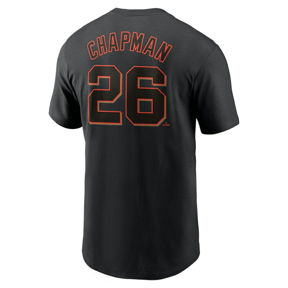 Matt Chapman San Francisco Giants Fuse Name & Number T-Shirt - Black | Nike