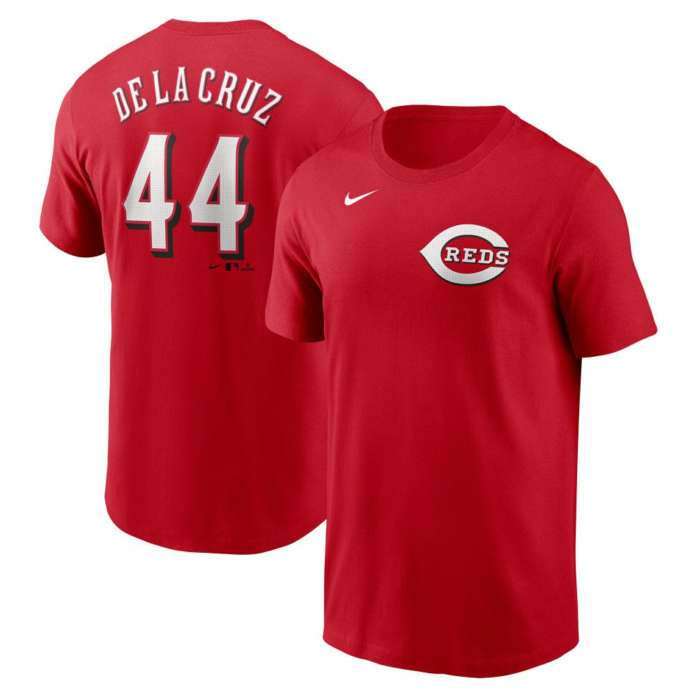 Elly De La Cruz Cincinnati Reds Fuse Name & Number T-Shirt - Red | Nike