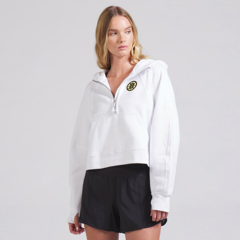 Boston Bruins lululemon Women's Scuba Oversized Half-Zip Hoodie